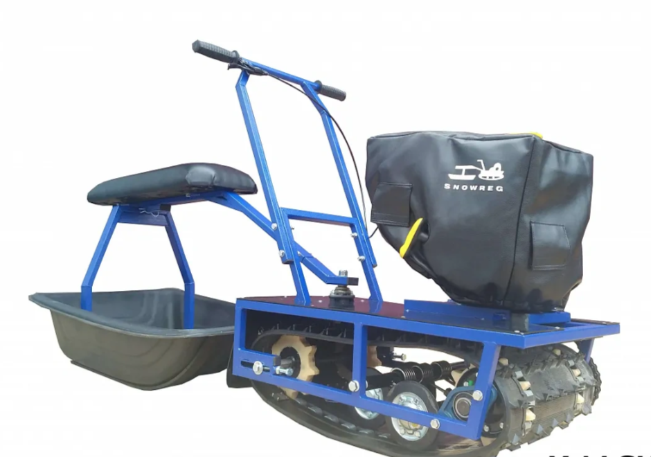 Мини-мотобуксировщик Альбатрос-М с фарой в Сызрани