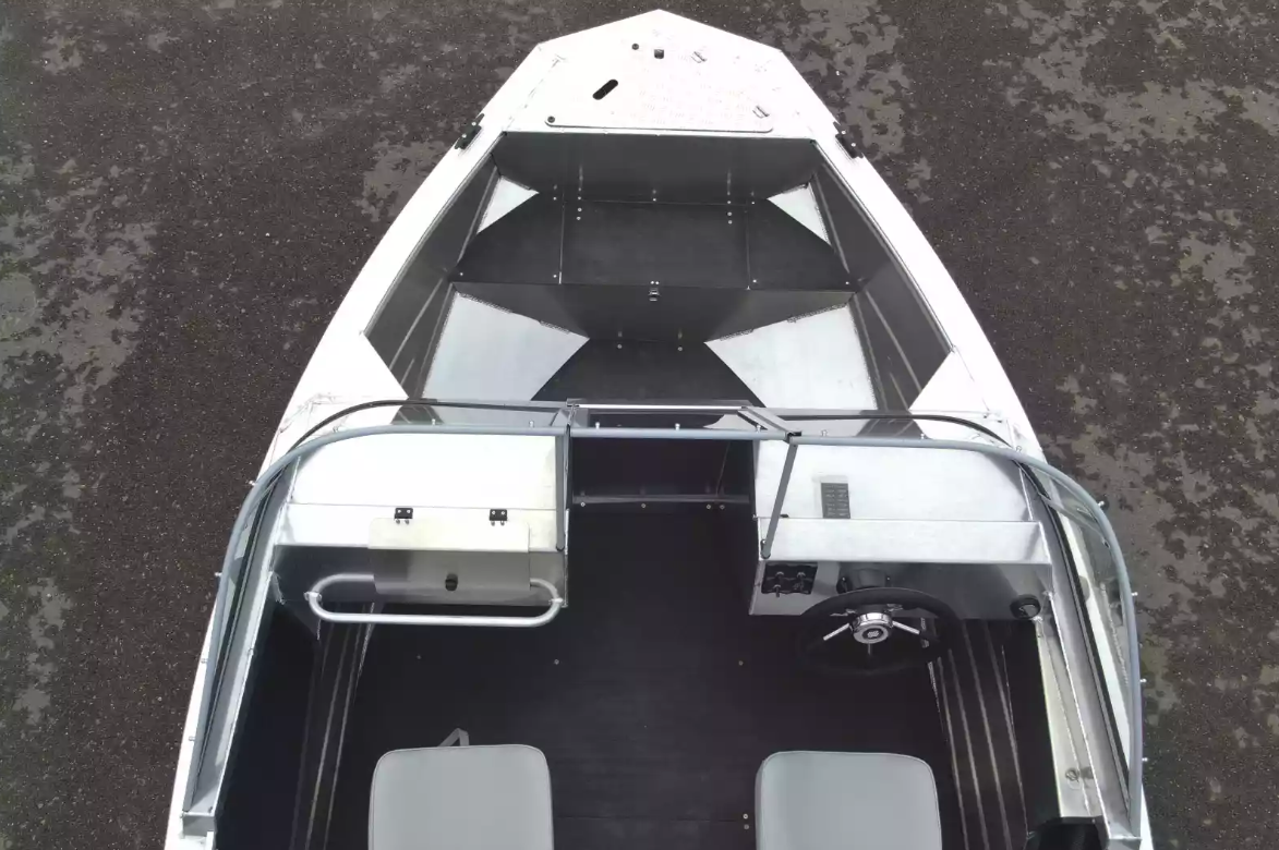 Алюминиевый катер Неман-450 DC NEW без покраски в Сызрани