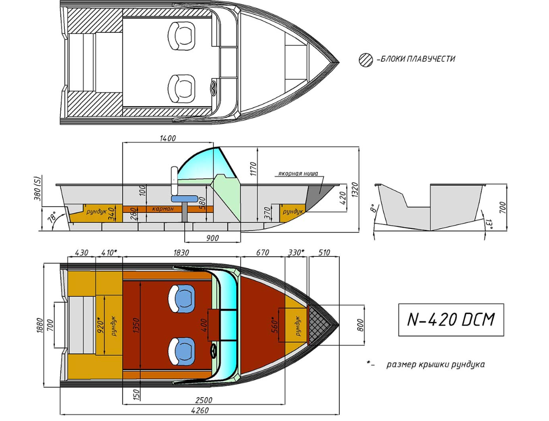 Алюминиевый катер Неман-420 DCM в Сызрани