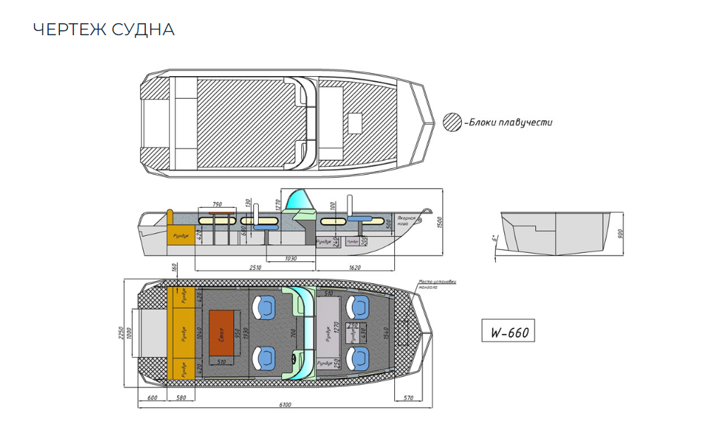 Алюминиевый катер Wyatboat-660 в Сызрани