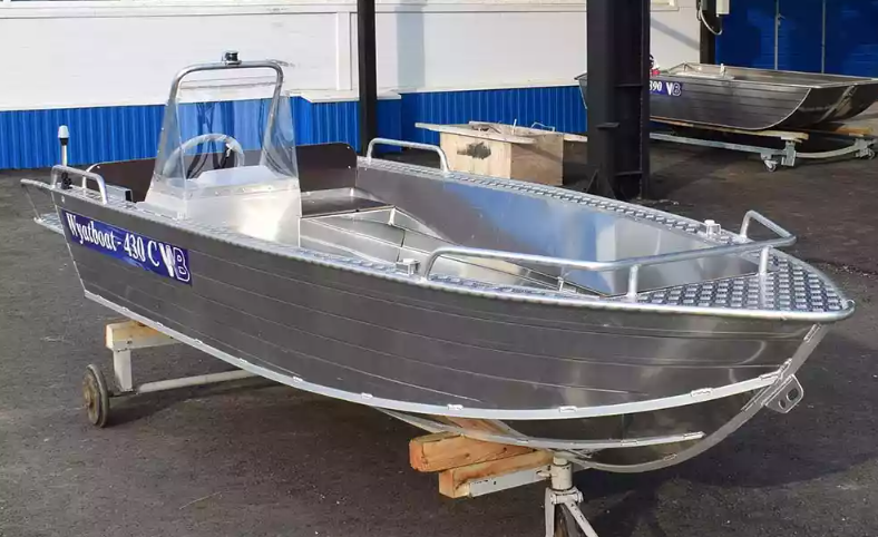 Алюминиевый катер Wyatboat-430 C в Сызрани