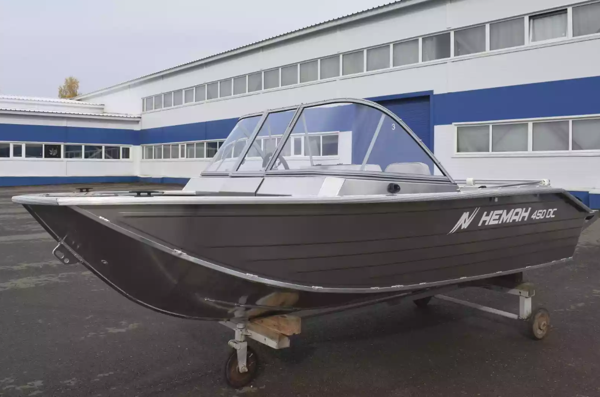 Алюминиевый катер Неман-450 DC NEW без покраски в Сызрани