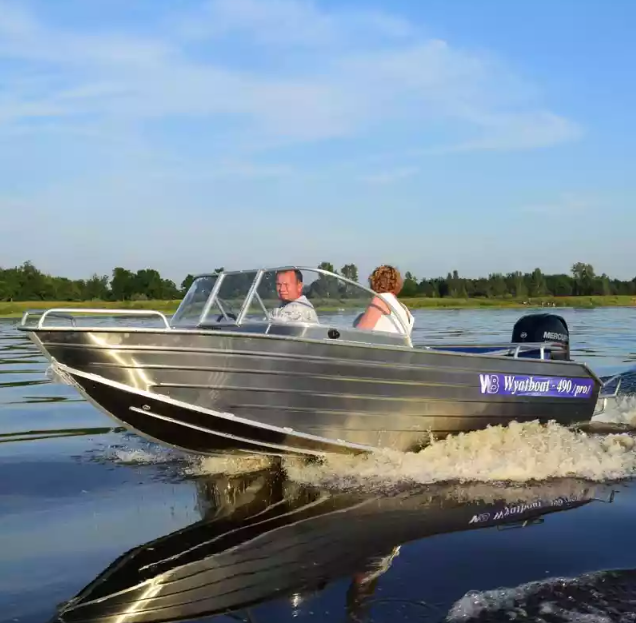 Алюминиевый катер Wyatboat-490 Pro в Сызрани