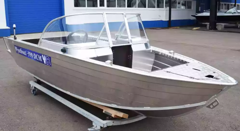 Алюминиевый катер Wyatboat-390 DCM Увеличенный борт в Сызрани