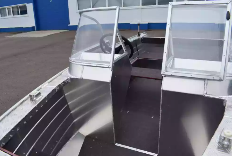 Алюминиевый катер Wyatboat-390 DCM Увеличенный борт в Сызрани
