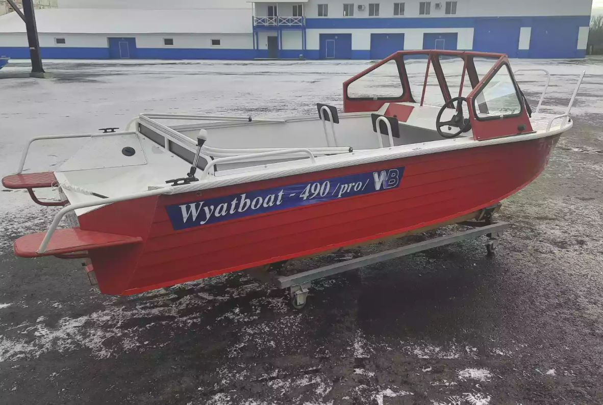 Алюминиевый катер Wyatboat-490 DCM Pro в Сызрани