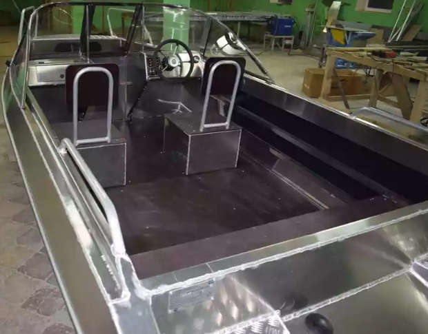 Алюминиевый катер Неман-500 DC (без покраски) в Сызрани