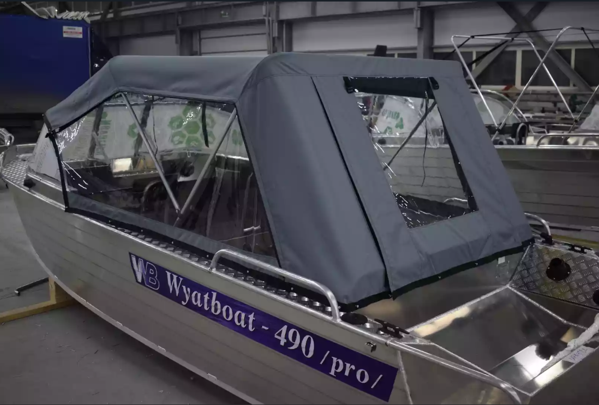 Алюминиевый катер Wyatboat-490 Pro в Сызрани
