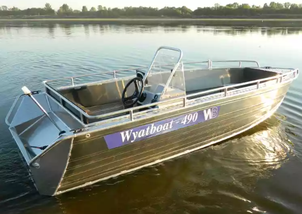 Алюминиевый катер Wyatboat-490 C в Сызрани