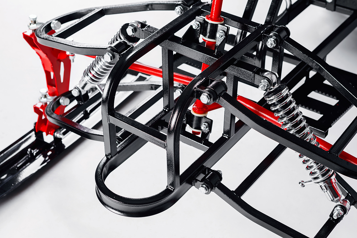 Лыжный модуль IKUDZO с подогревом ручек пластиковые лыжи в Сызрани