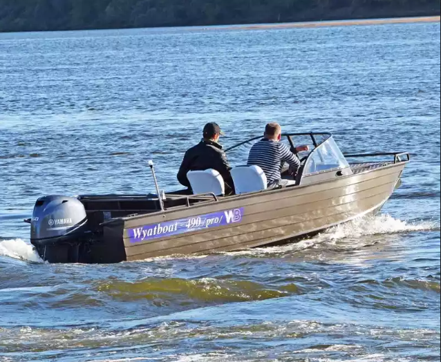 Алюминиевый катер Wyatboat-490 Pro в Сызрани