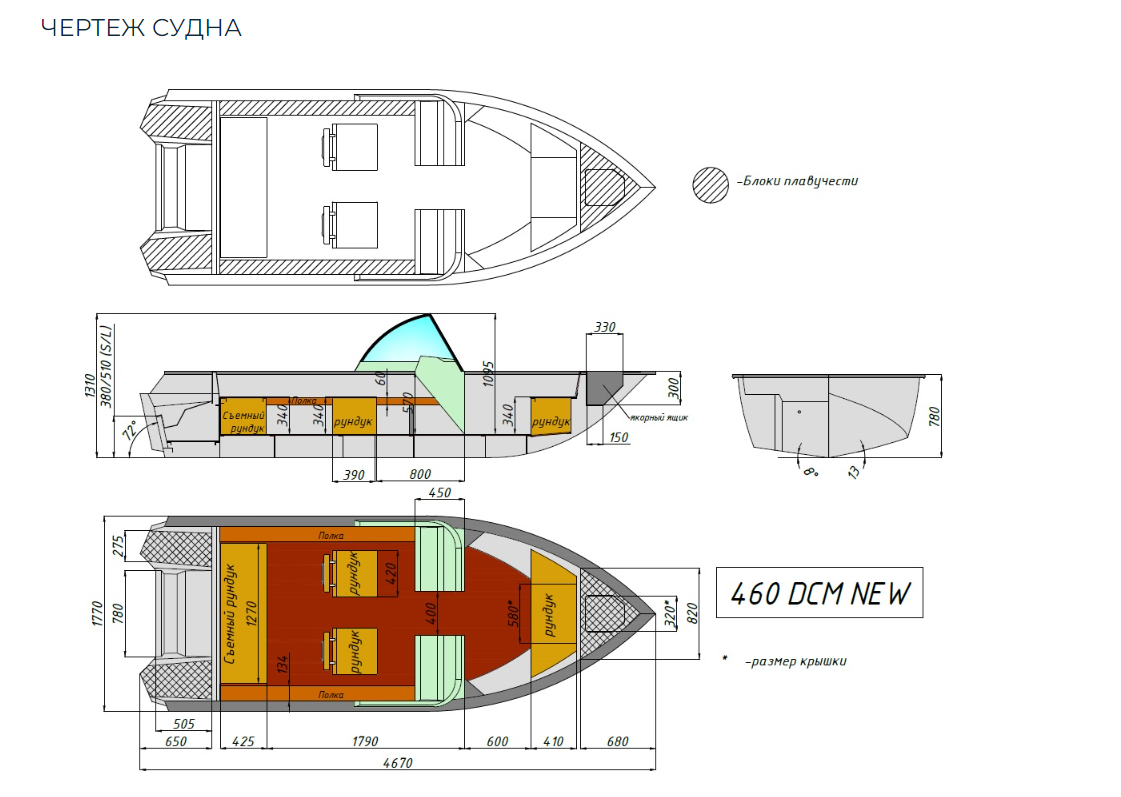 Алюминиевый катер Wyatboat-460 DCM NEW в Сызрани