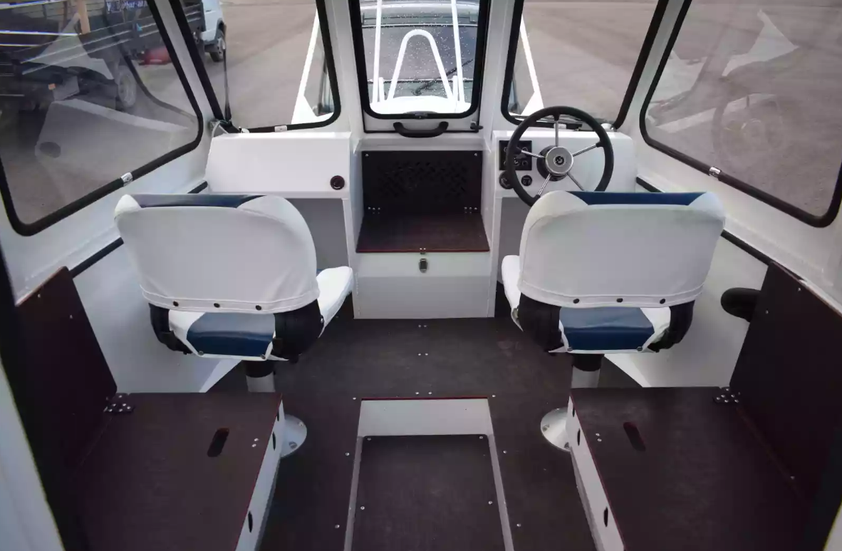 Алюминиевый катер Неман-500 (закрытая рубка) в Сызрани