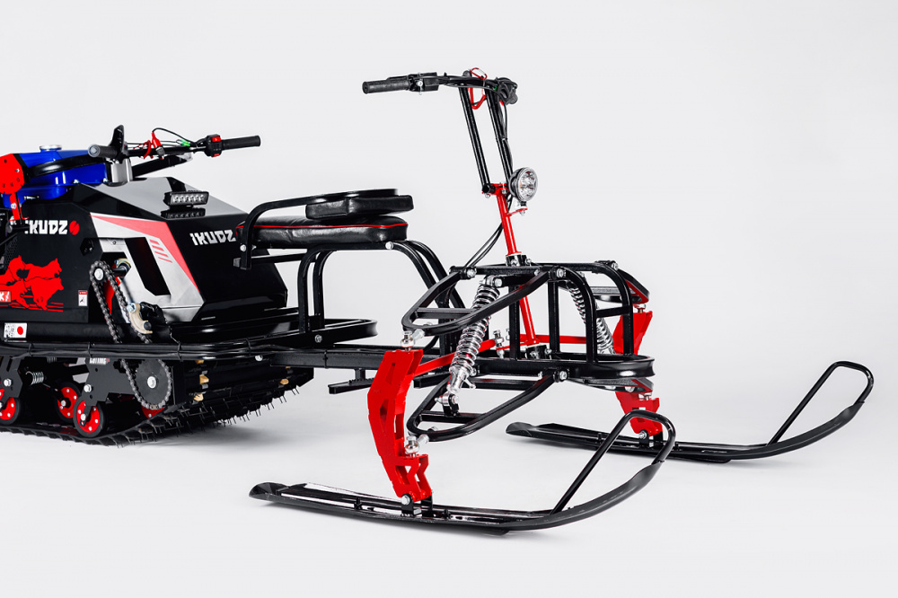 Лыжный модуль IKUDZO TERRAIN с подогревом ручек пластиковые лыжи в Сызрани