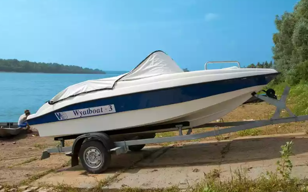 Стеклопластиковый катер Wyatboat-3 (c рундуками) в Сызрани