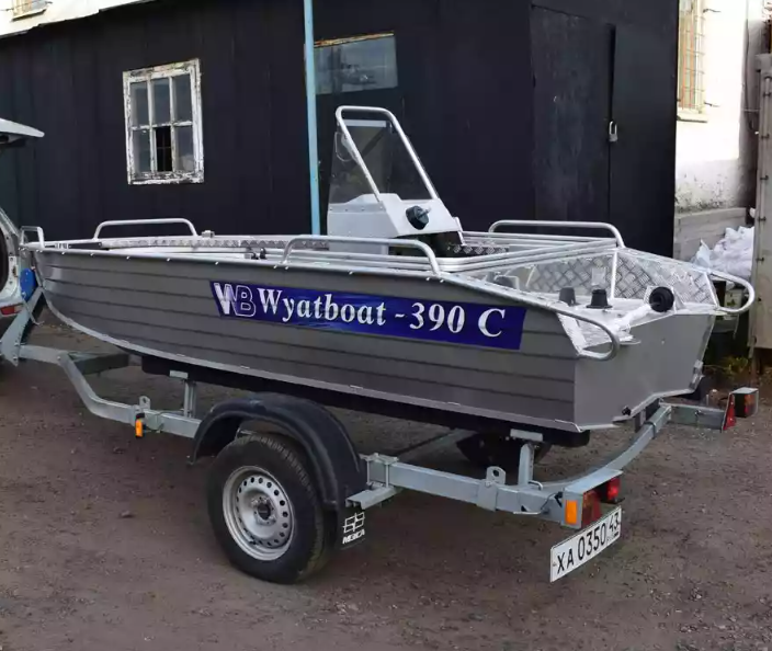 Алюминиевый катер Wyatboat-390 C в Сызрани