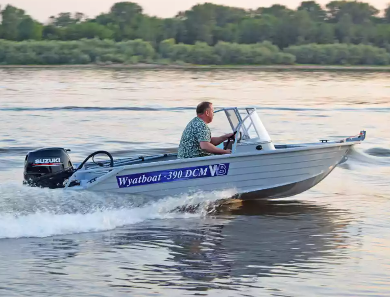 Алюминиевый катер Wyatboat-390 DCM в Сызрани