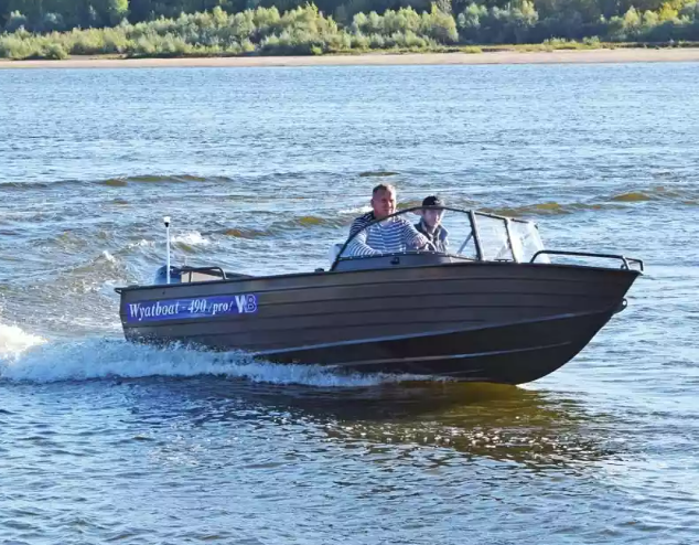 Алюминиевый катер Wyatboat-490 Pro в Сызрани
