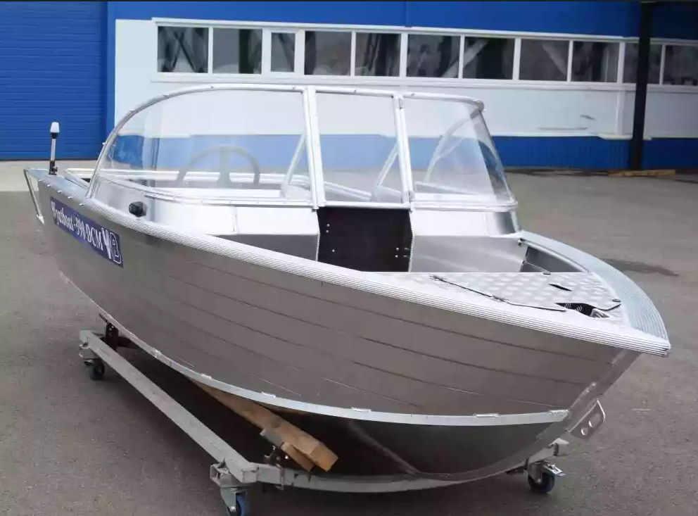 Алюминиевая лодка Wyatboat-390 DCM Увеличенный борт в Сызрани