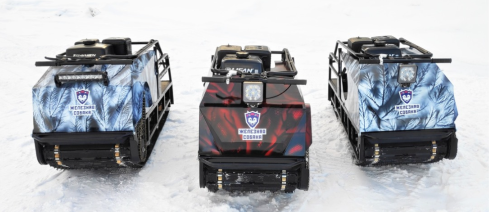 Мотобуксировщик Irondog (Железная собака) M600 20  Камуфляж Охотник в Сызрани