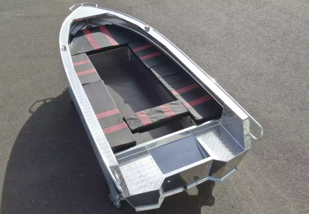 Алюминиевая лодка Wyatboat-390РМ увеличенный борт в Сызрани