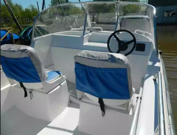 Стеклопластиковый катер Wyatboat-430 M (тримаран) в Сызрани