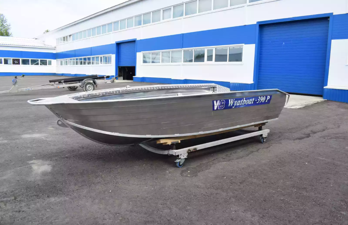 Алюминиевая лодка Wyatboat-390Р Увеличенный борт в Сызрани