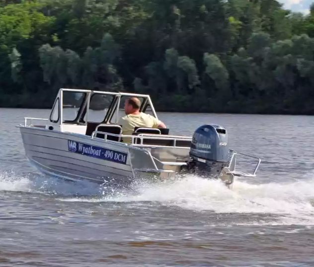 Алюминиевый катер Wyatboat-490 DCM Pro в Сызрани