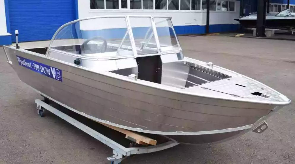 Алюминиевая лодка Wyatboat-390 DCM Увеличенный борт в Сызрани