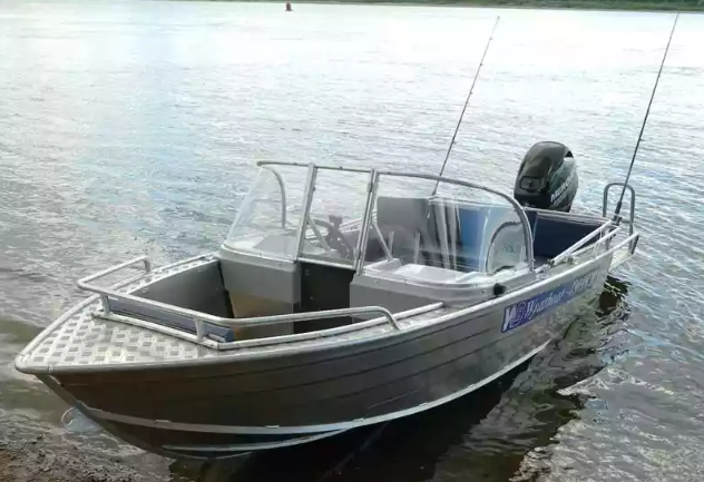 Алюминиевый катер Wyatboat-430T DCM Трансформер в Сызрани