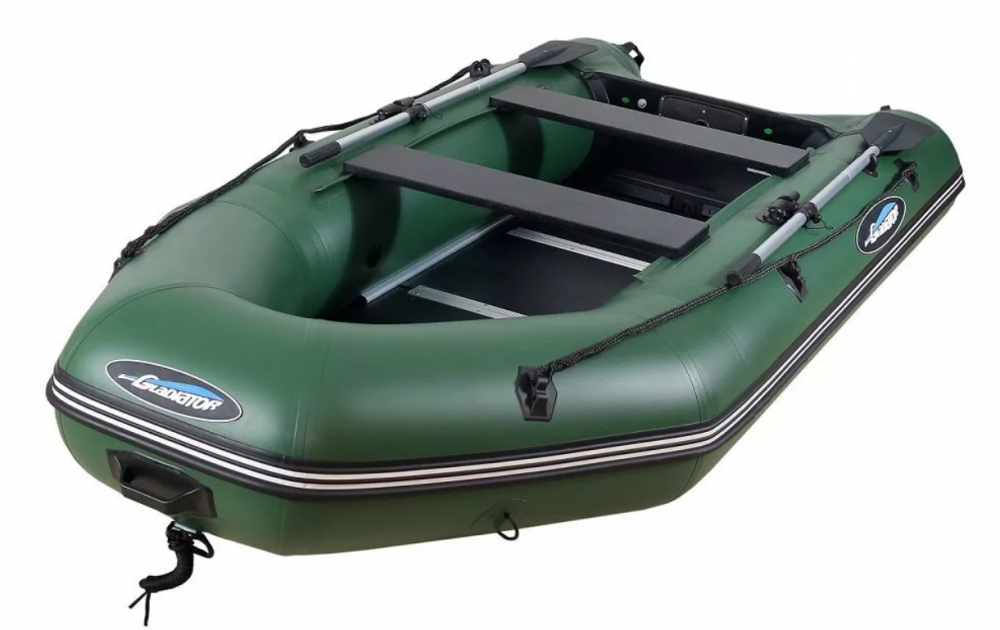 МОТОРНО-ГРЕБНАЯ ЛОДКА ПВХ GLADIATOR A 320 ТК С ФАНЕРНЫМ ПОЛОМ в Сызрани