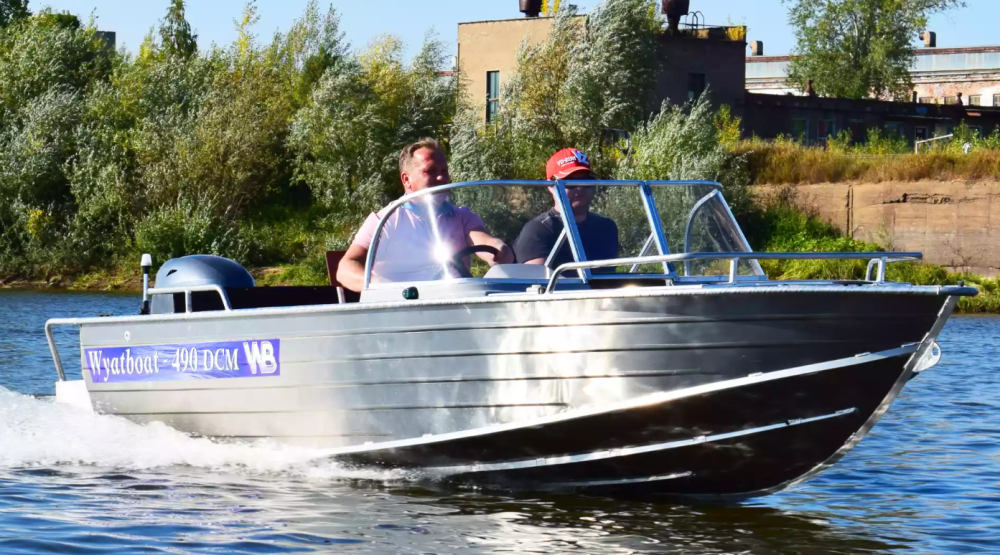 Алюминиевый катер Wyatboat-490 DCM в Сызрани