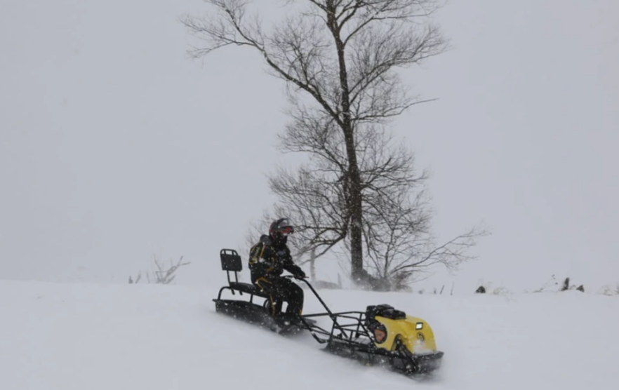 Мотобуксировщик РЫБАК PKD. PSD 17 л.с. (длинная база 1430мм) в Сызрани
