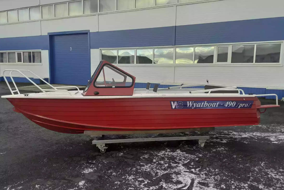 Алюминиевый катер Wyatboat-490 DCM Pro в Сызрани