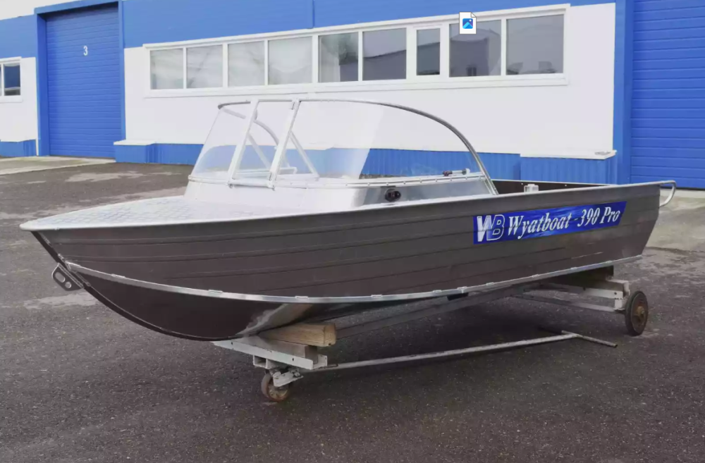 Алюминиевый катер Wyatboat-390 Pro в Сызрани