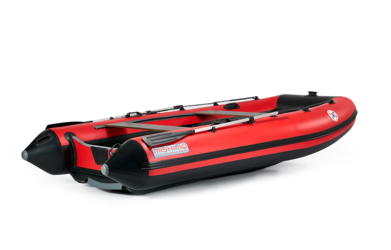 КОМПЛЕКТ ЛОДКА MISHIMO RAPID 360 PRO + ЛОДОЧНЫЙ МОТОР MARLIN PROLINE MP 9.9 (15) AMHS в Сызрани