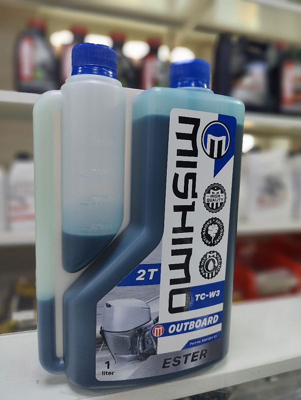 Масло MISHIMO 2T OUTBOARD (ESTER) полусинтетика 1 л в Сызрани