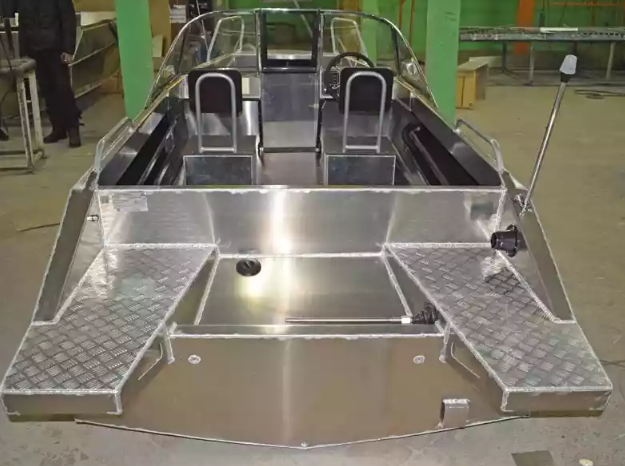 Алюминиевый катер Неман-500 DC (без покраски) в Сызрани