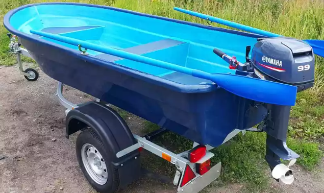 Стеклопластиковая лодка Neman-340 (тримаран) в Сызрани