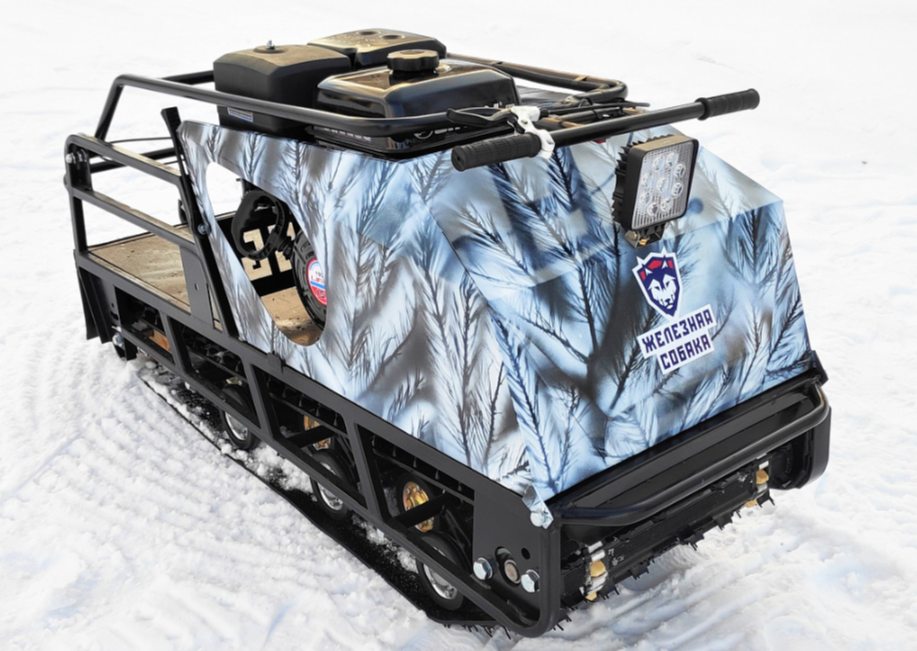 Мотобуксировщик Irondog (Железная собака) M600 20  Камуфляж Охотник в Сызрани