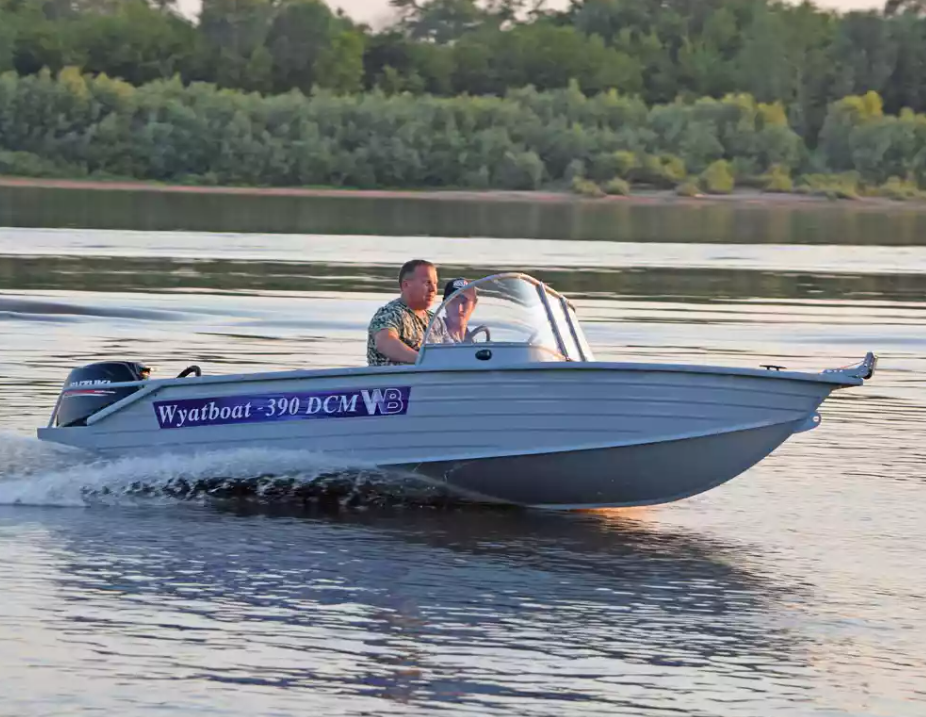 Алюминиевая лодка Wyatboat-390 DCM в Сызрани