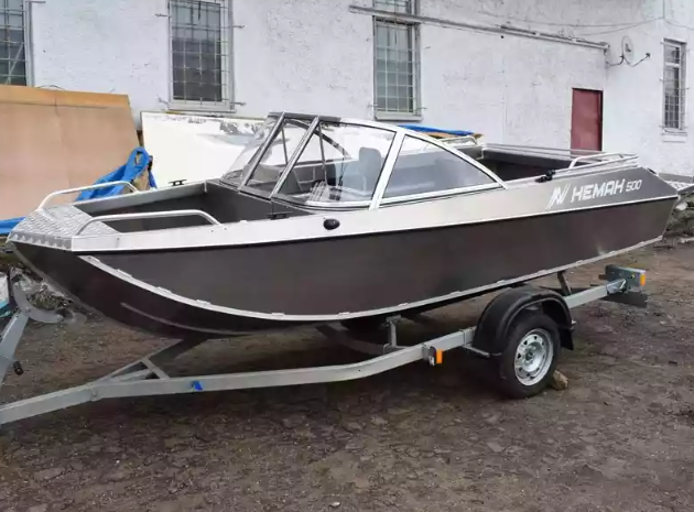 Алюминиевый катер Неман-500 DC (без покраски) в Сызрани