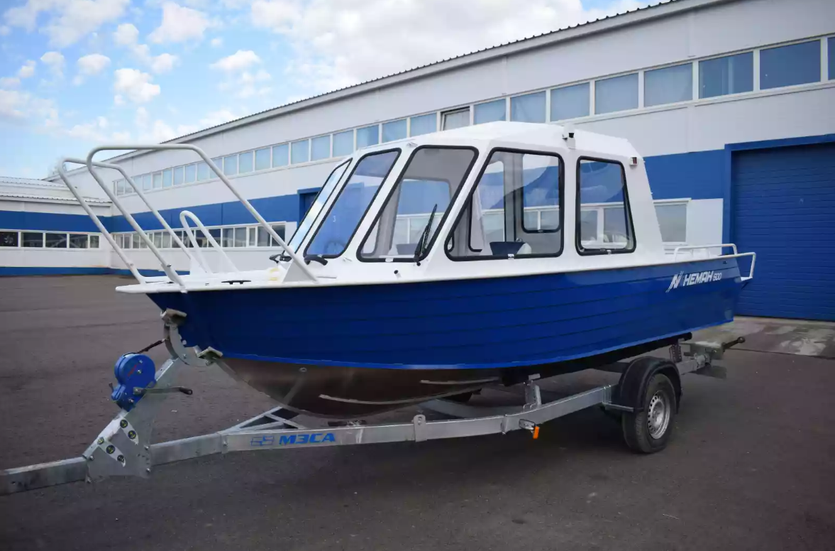Алюминиевый катер Неман-500 (закрытая рубка) в Сызрани