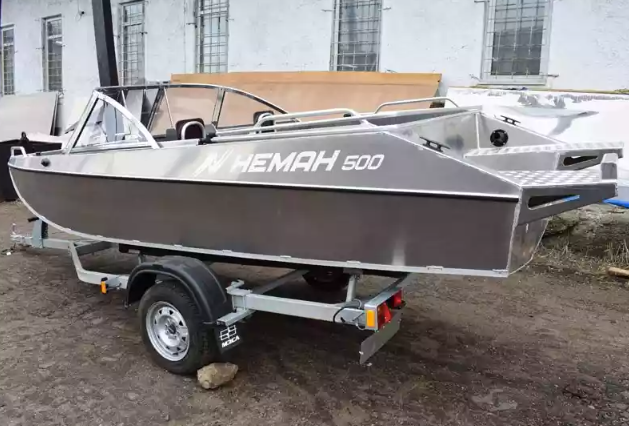 Алюминиевый катер Неман-500 DC (без покраски) в Сызрани