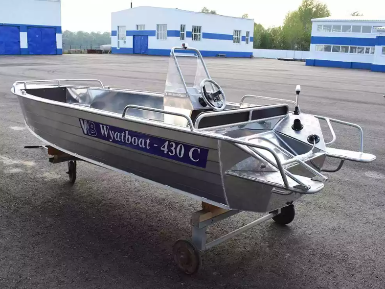 Алюминиевый катер Wyatboat-430 C в Сызрани