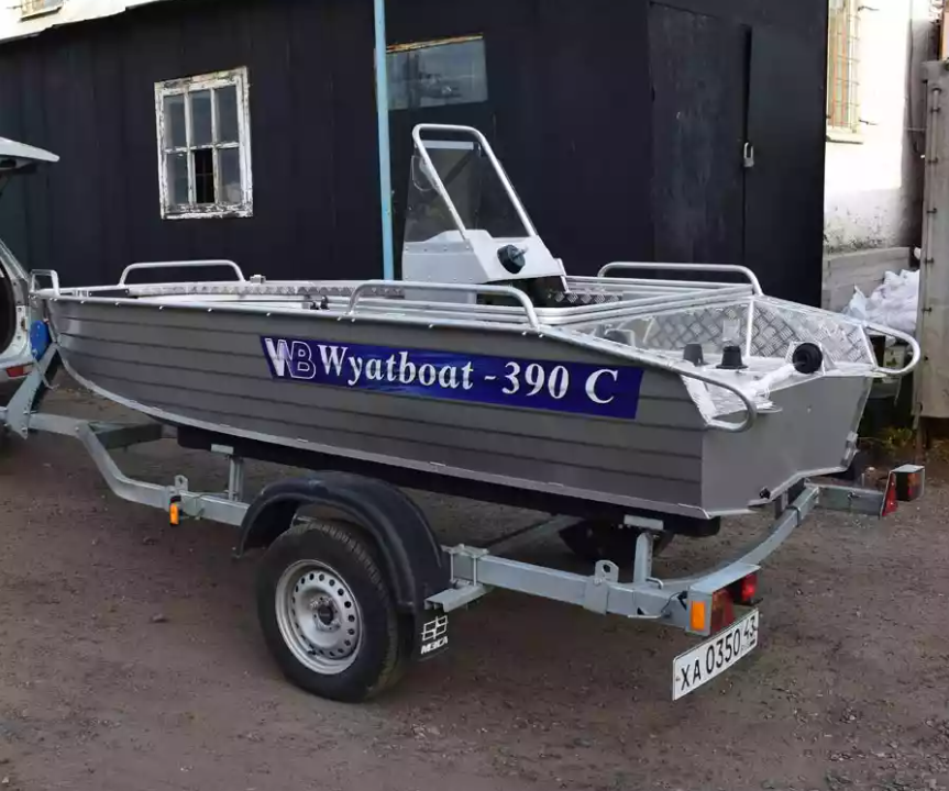 Алюминиевая лодка Wyatboat-390 C в Сызрани