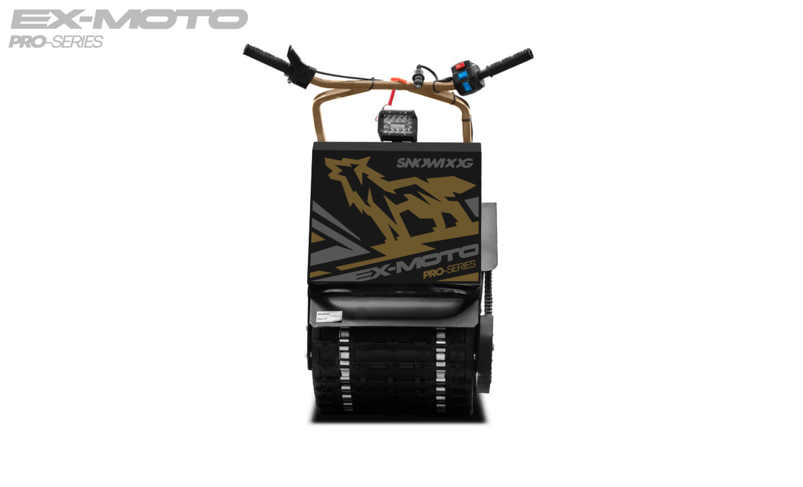 Мотобуксировщик EX-MOTO SNOWDOG S380 8л.с. в Сызрани