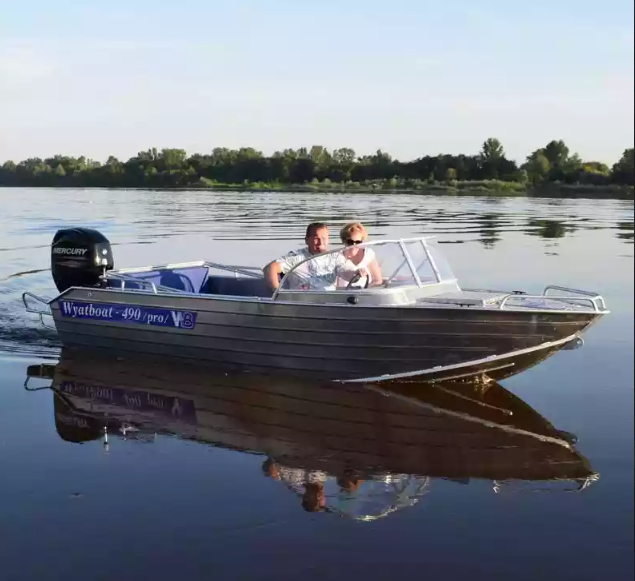 Алюминиевый катер Wyatboat-490 Pro в Сызрани