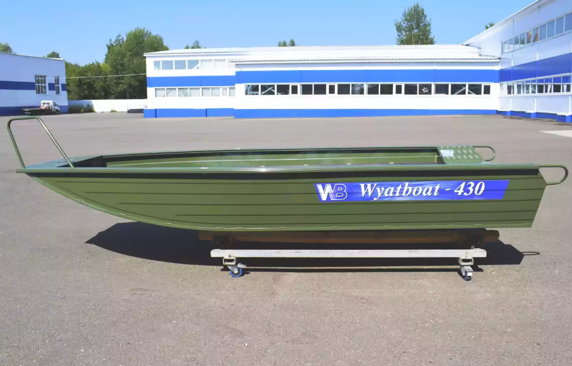 Алюминиевая лодка  Wyatboat-430 Master Fish в Сызрани