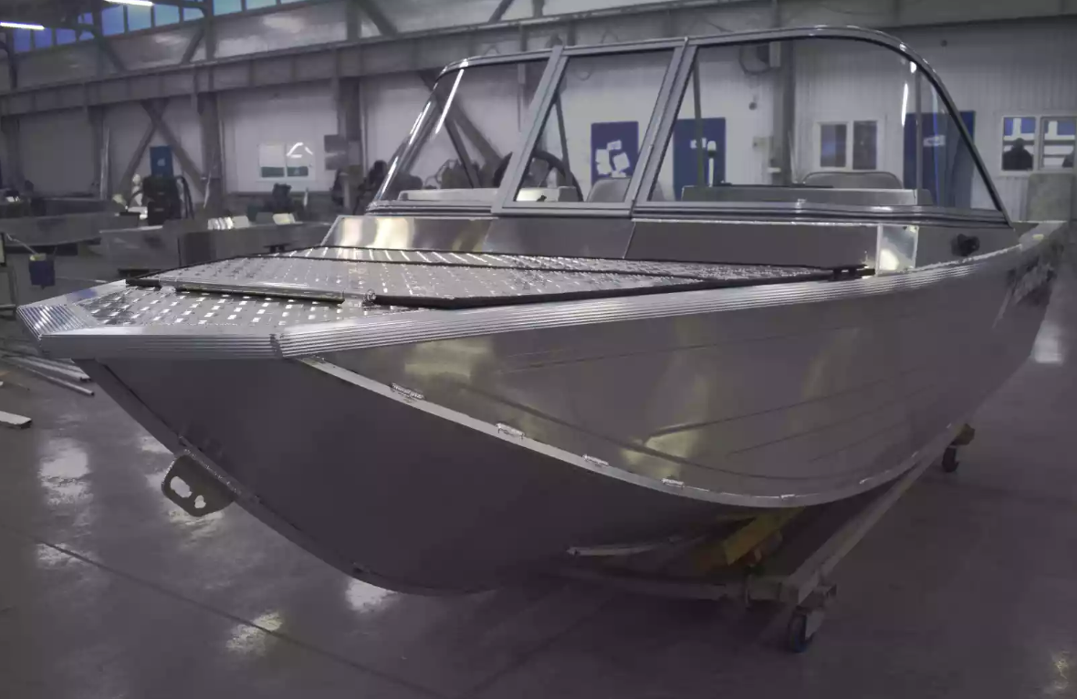 Алюминиевый катер Неман-450 DC NEW без покраски в Сызрани